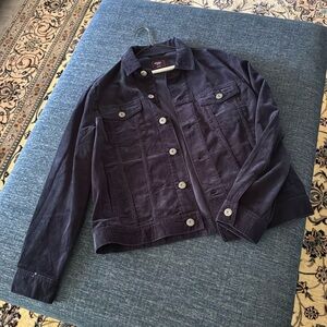 Corduroy Reid Jacket // COLOR NAVY
